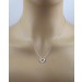 Herz Anhänger Weißgold 585 14K Lab Grown Diamanten 0.20ct