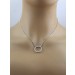Diamant Anhänger Weißgold 585 14K Lab Grown Brillanten 0.40ct