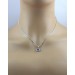 Tansanit Anhänger Platin 950 blauer Edelstein 0.85ct Brillanten 0.15ct