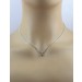 Solitär Anhänger Platin 950 pinker Natur Diamant 0.25ct