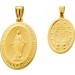 Milagrosa Maria Magdalena Anhänger Gold 333 8K
