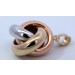 Trinity Knoten Anhänger Gold Weißgold Rosegold 585 14K