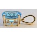 Topas Anhänger Gold 585 14 Karat Swiss Blautopas 2.8ct