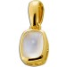 Mondstein Anhänger Gold 585 14K natürlicher Regenbogen Mondstein 1.25ct 