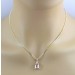 Diamant Anhänger Gold 585 14K nat Morganit 2.05ct Brillanten 0.04ct