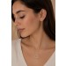 Brillant Anhänger Gold 585 14K Natur Diamanten 0.33ct