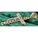 Kreuz Anhänger Gold 333 8 Karat Jesus Cuban Cross