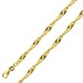 Singapurkette 3,6mm Gold 333 8 Karat massiv 45cm 50cm