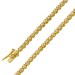Armband Gelb Gold 585 Diamant Brillant Tennisarmband 1,00ct  leicht getöntes Weiß_2