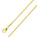 Zopfkette Goldkette Halskette 1,3mm Gelbgold 333 Damen Herren 38-50cm 1