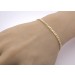 Panzerkette Armband 3,2mm Gelbgold  333 8 Karat Cuban Link Chain