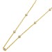 Diamant Collier Gelbgold 585 Brillanten 0.50ct TW VSI 