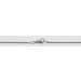 Platin 950 Kette massiv 1,2mm Franco Design quadratisch