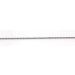 Platin 950 Kordelkette 1,4mm massiv Dookie Rope 