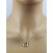Herzanhänger Kette Gelbgold 333 8 Karat swinging Heart