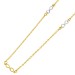 Infinity Kette Gelbgold Weißgold 333 8K Endless