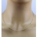 Infinity Kette Gelbgold Weißgold 333 8K Endless