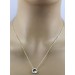 Happy Lady Kette Anhänger Gelbgold 585 14K Brillanten 0.38ct TW VSI 