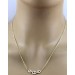 Diamantkette Anhänger Gelbgold 585 14K Brillanten Marina Design