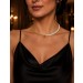 Halsreif Choker Gelbgold 585 Süßwasser Zuchtperlen 5mm 