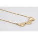 Herzkette Gelbgold 333 8 Karat 45cm