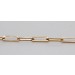 Paperclip Halskette Gelbgold 585 14 Karat massiv