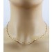 Paperclip Halskette Gelbgold 585 14 Karat massiv