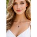 Brillant Halskette Anhänger Gold 585 14K Natur Tansanit Diamanten