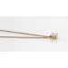 Diamant Kette 0.25ct Anhänger Gold 58514K Lab Grown Diaman