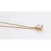 Diamant Kette 0.50ct Anhänger Gold 585 14K Lab Grown Diamant
