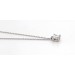 Diamant Kette 0.50ct  Anhänger Weißgold 585 14K Lab Grown Diamant 