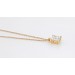 Diamant Kette 1.0ct Anhänger Gold 585 14K Lab Grown Diamant