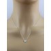 Diamant Kette Halo 0.40ct  Anhänger Gold 585 14K Lab Grown Diamanten