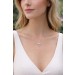Brillant Kreuz Anhänger Kette Weißgold 585 14K Lab Grown Diamanten 1ct