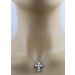 Brillant Kreuz Anhänger Kette Weißgold 585 14K Lab Grown Diamanten 2ct