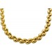 Tropfen Paisley Design Kette Gold 585 14 Karat hochglanz