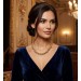 Tropfen Paisley Design Kette Gold 585 14 Karat hochglanz