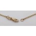 Diamant Collier Weißgold Gelbgold 750 Natur Diamanten 0.35ct 