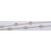 Brillant Collier Gold 375 9K Lab Grown Diamanten 1.0ct