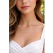 Diamant Kette Infinity Gold 585 14K Natur Diamanten 0.20ct