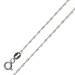 Platinkette Singapurkette 40 42 45 cm  1mm  Platin 950