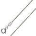 Platinkette Panzerkette  0.8mm 40 42 45cm Cuban Link Chain Platin 950