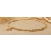 Kugelkette Gold 333 8 Karat 2mm diamantiert45cm-42cm