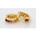 Citrin Creolen Gelbgold 333 8K Granat  Amethyst Blautopas Peridot 