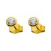  Solitär Ohrringe Diamant Brillant Ohrstecker Gold 58514Karat 0,50ct TW Lupenrein _02