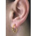 Creolen 15mm Gelbgold 333 8 Karat Hoops