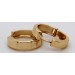 Creolen 14mm Gelbgold 333 8 Karat Klapp Scharnier