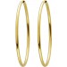 Creolen Gelbgold 585 14 Karat halbmassiv 