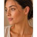 Creolen Hoops Gelbgold 333 8 Karat 60mm flexibel