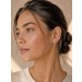 Brillant Creolen Weißgold 750 18K Natur Diamanten 0.28ct